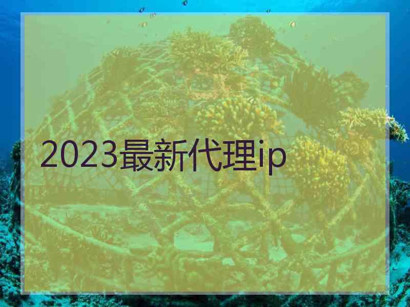 2023最新代理ip